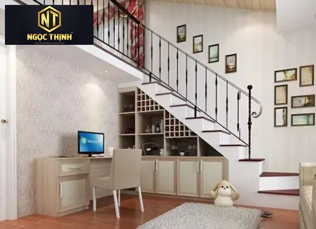 Xưởng Nội Thất Ngọc Thịnh Đồng Nai - Bà Rịa Vũng Tàu - 32+ mẫu tủ gầm  cầu thang đẹp & sang trọng